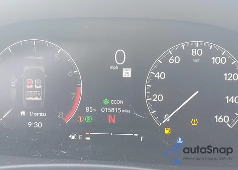 2025 Honda Civic Sport z USA, uszkodzony, nr VIN 2HGFE2F57SH500960